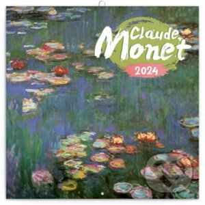 Poznámkový kalendár Claude Monet 2024 - Notique