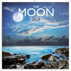 Poznámkový kalendár The Moon 2024 - Notique