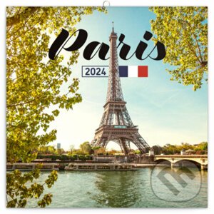 Poznámkový kalendár Paris 2024 - Notique