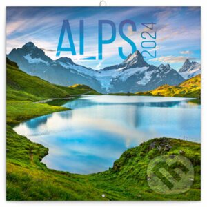 Poznámkový kalendár Alps 2024 - Notique