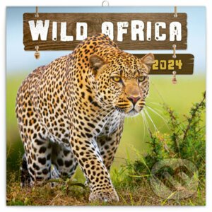 Poznámkový kalendár Wild Africa 2024 - Notique