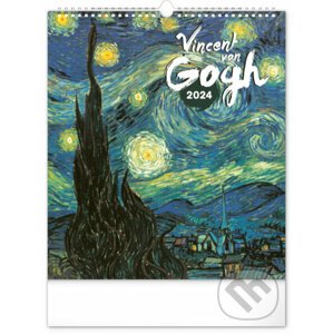 Nástěnný kalendář Vincent van Gogh 2024 - Notique
