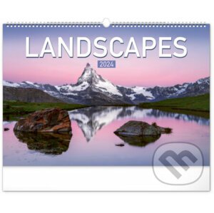 Nástěnný kalendář Landscapes 2024 - Notique