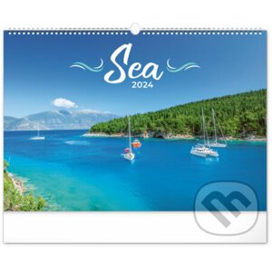 Nástěnný kalendář Sea 2024 - Notique