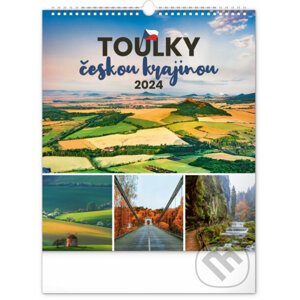 Nástěnný kalendář Toulky českou krajinou 2024 - Notique