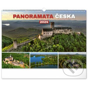 Nástěnný kalendář Panoramata Česka 2024 - Notique