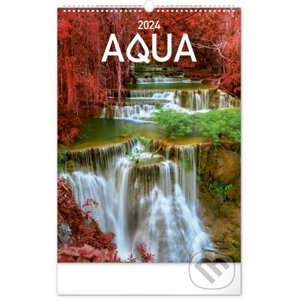 Nástěnný kalendář Aqua 2024 - Notique