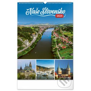 Nástenný kalendár Naše Slovensko 2024 - Notique