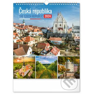 Nástěnný kalendář Česká republika 2024 - Notique