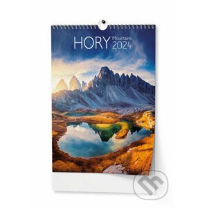Nástěnný kalendář Hory 2024 - Baloušek