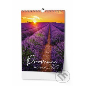 Nástěnný kalendář Provence 2024 - Baloušek