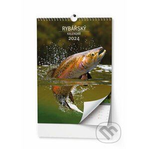 Nástěnný kalendář Rybářský kalendář 2024 - Baloušek