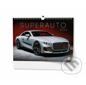 Nástěnný kalendář Superauto 2024 - Baloušek