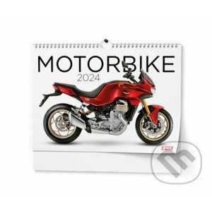 Nástěnný kalendář Motorbike 2024 - Baloušek