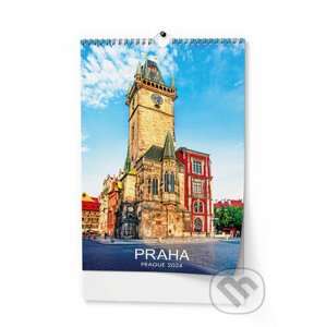 Nástěnný kalendář Praha 2024 - Baloušek