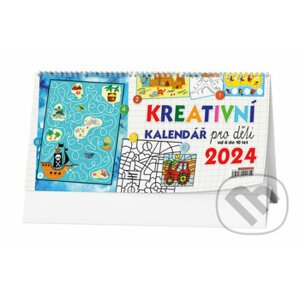 Stolní kalendář Kreativní kalendář pro děti 2024 - Baloušek