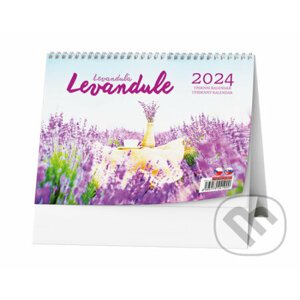 Stolní kalendář Levandule 2024 - Baloušek