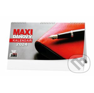 Stolní kalendář Maxi daňový kalendář 2024 - Baloušek