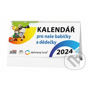 Stolní kalendář Kalendář pro naše babičky a dědečky 2024 - Baloušek