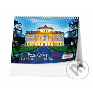 Stolní kalendář Poznáváme Českou republiku 2024 - Baloušek