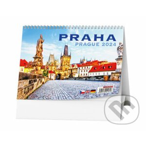 Stolní kalendář Praha 2024 - Baloušek