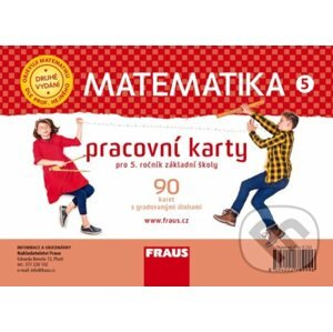 Matematika 5 - Pracovní karty pro 5. ročník ZŠ - Fraus