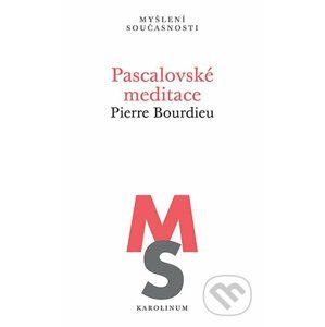 E-kniha Pascalovské meditace - Pierre Bourdieu