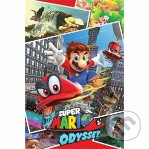 Plagát Super Mario Odyssey - Collage - Pyramid International