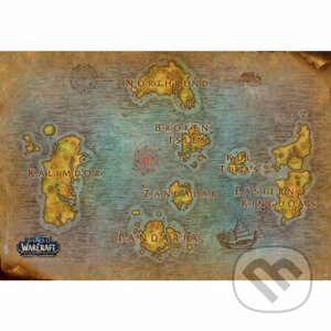 Plagát World of Warcraft - Map - Fantasy