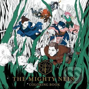 Critical Role: The Mighty Nein Coloring Book - Dark Horse