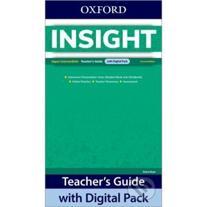 Insight Upper-Intermediate Teacher´s Book with Online Practice Pack, 2 nd - Oxford University Press