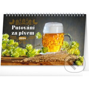 Stolní kalendář Putování za pivem 2024 - Notique