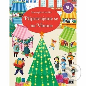 Příprava na Vánoce - Samolepková knížka - Jiří Models