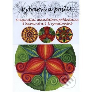 Mandalové pohlednice - Vybarvi a pošli - Dita Vořechovská