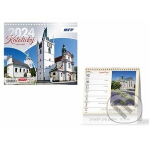 Mini Katolický 2024 - stolní kalendář - MFP