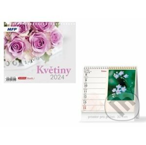 Mini Květiny 2024 - stolní kalendář - MFP