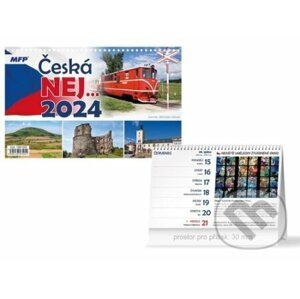 Česká NEJ… 2024 - stolní kalendář - MFP