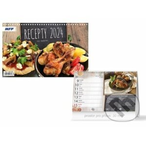 Recepty 2024 - stolní kalendář - MFP