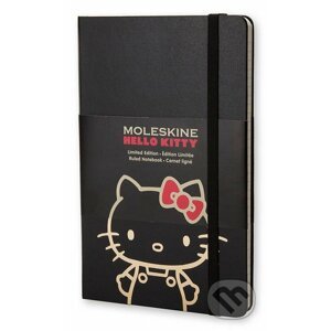Moleskine – Hello Kitty čierny zápisník - Moleskine