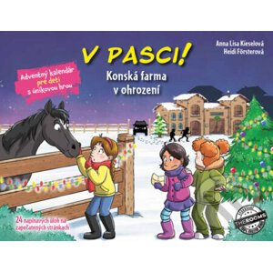 V pasci! Konská farma v ohrození: Adventný kalendár pre deti s únikovou hrou - Anna Lisa Kiesel, Heidi Förster