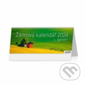 Kalendář stolní 2024 - Žánrový kalendář - Helma365