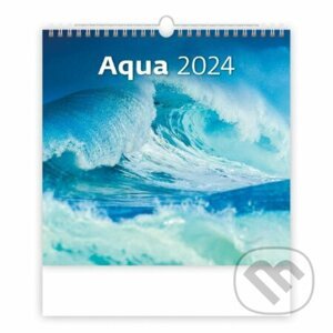 Kalendář nástěnný 2024 - Aqua - Helma365