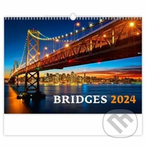 Kalendář nástěnný 2024 - Bridges - Helma365