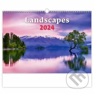 Kalendář nástěnný 2024 - Landscapes - Helma365