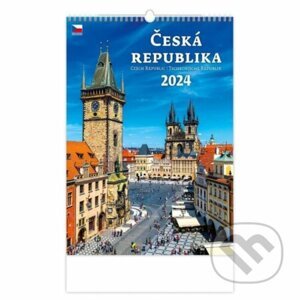 Kalendář nástěnný 2024 - Česká republika/Czech Republic/Tschechische Republik - Helma365