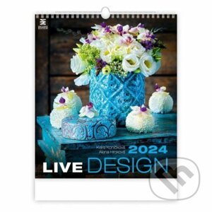 Kalendář nástěnný 2024 - Live Design / Exclusive Edition - Helma365