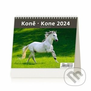 Kalendář stolní 2024 - MiniMax Koně/Kone - Helma365