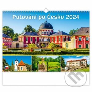 Kalendář nástěnný 2024 - Putování po Česku - Helma365