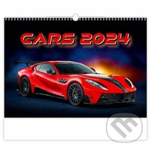 Kalendář nástěnný 2024 - Cars - Helma365
