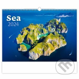 Kalendář nástěnný 2024 - Sea - Helma365